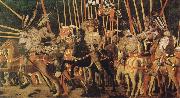 UCCELLO, Paolo Battle of San Roman oil painting artist